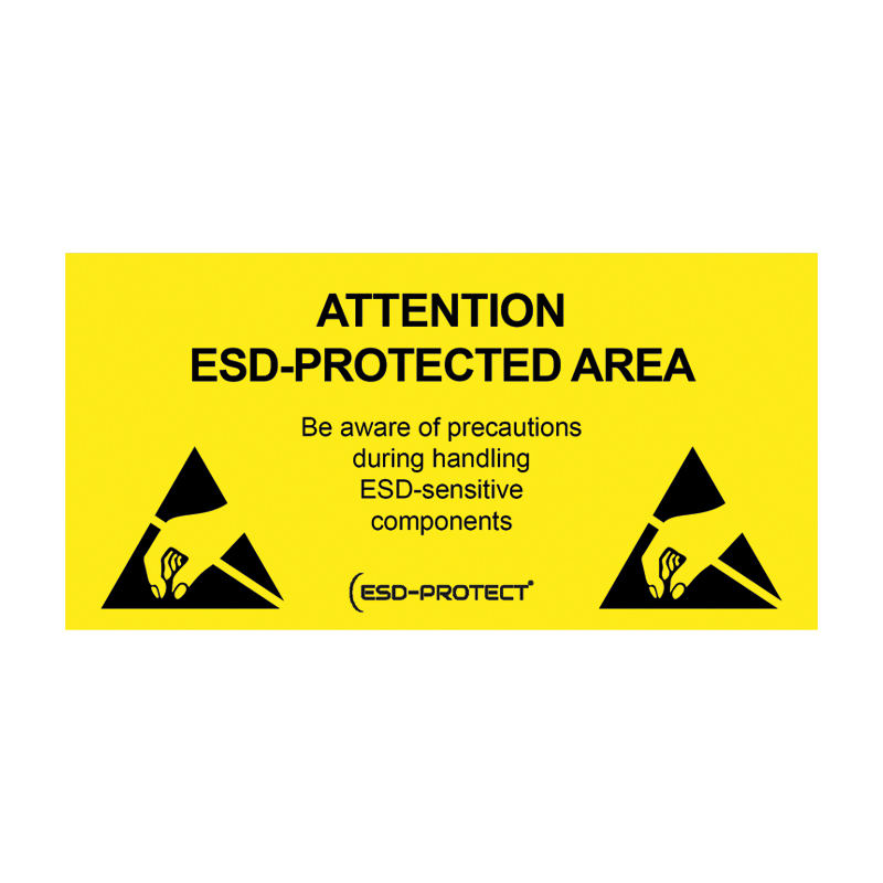 EPA warning sign, EN, hard plastic, 300x150 mm