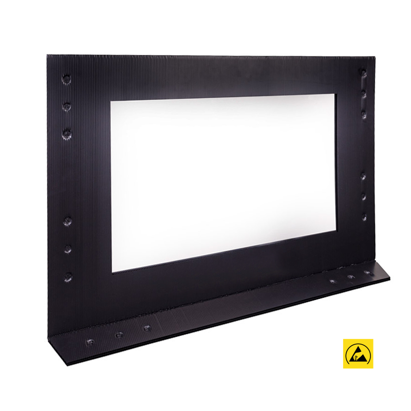 EP0901054 ESD-Trennwand Plastek TM portabel transparent