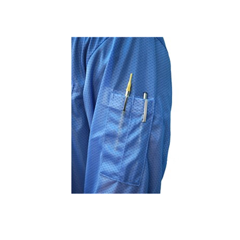 EP1004616-Statshield-ESD-Mantel-blau-Seitenansicht
