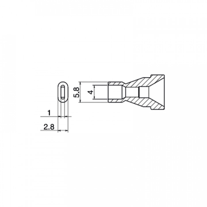 CE0103364 HAKKO Entloetduesen N61 fuer FR-301 15