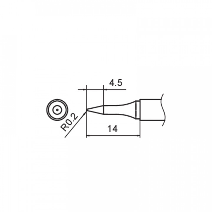 CE0103001 HAKKO Loetspitzen T15 fuer FX 951 FM 2028 18