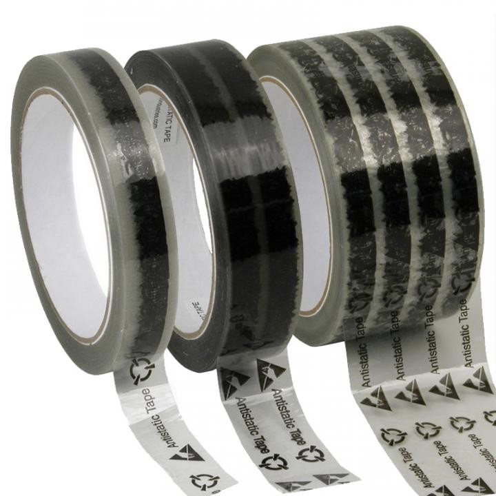 EP0603022 ESD-Klebeband transparent mit ESD-Symbol 66 m 1