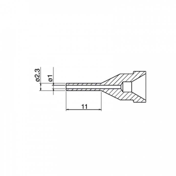 CE0103364 HAKKO Entloetduesen N61 fuer FR-301 11