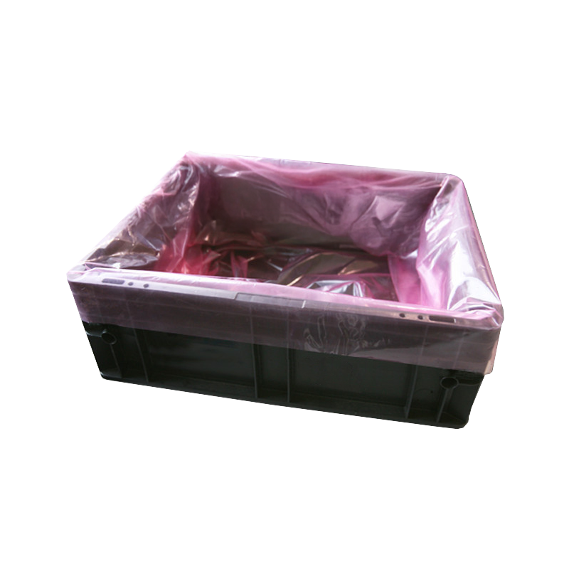 ESD Seitenfaltenbeutel Permanent Plus, pink