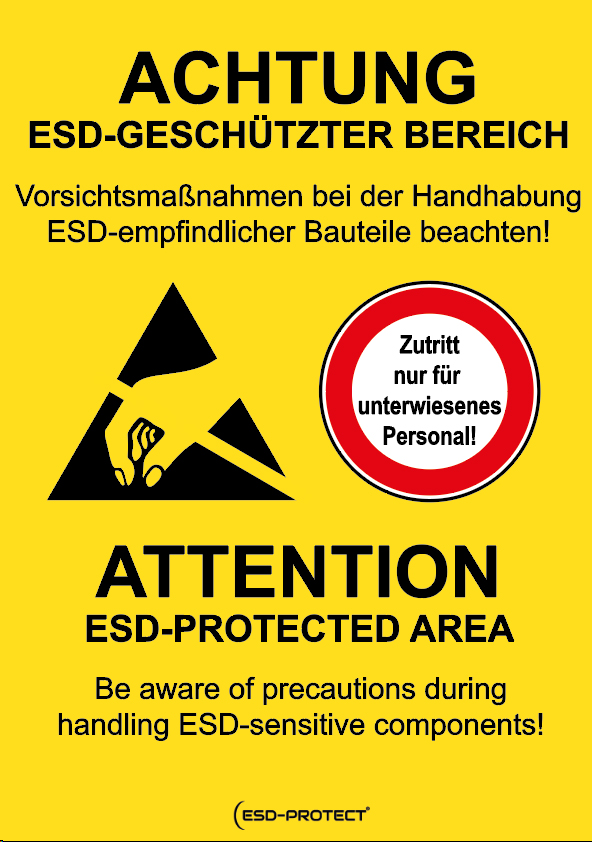 EP0601028 EPA Warnschild Personal 1796 EP0601028 EPA Warnschild Personal 1796