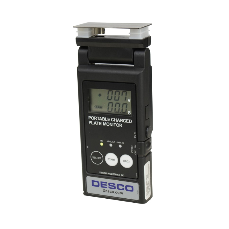 Charged Plate Monitor DESCO 19494 – Handmessgerät zur Messung von Offset-Spannung und Entladungszeiten von Ionisatoren nach ANSI/ESD SP3.3