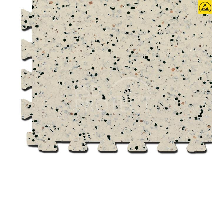 EP0502021 Gerflor ESD-Bodenfliese GTI EL5 CONNECT beige 0353