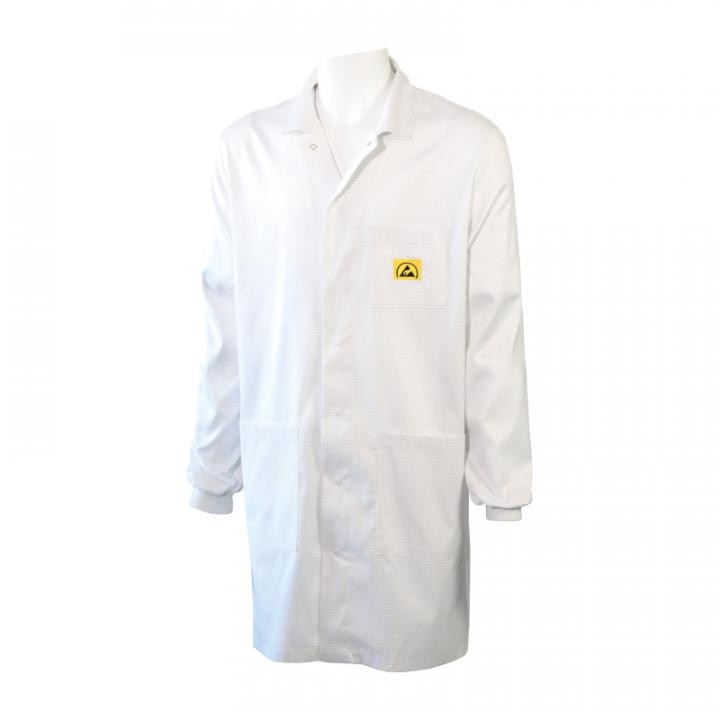 EP1004033 PROTEX R ESD-Arbeitsmantel mit Strickbund Unisex EP1004033 PROTEX R ESD-Arbeitsmantel mit Strickbund Unisex