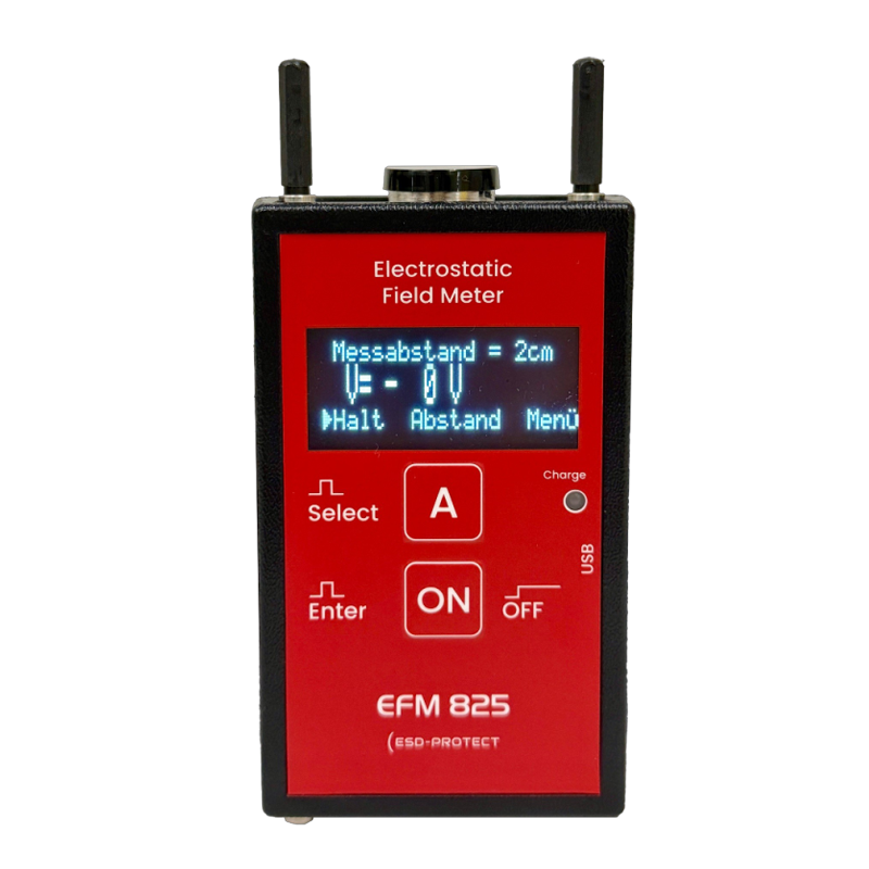 Electric field meter EP-EFM 823 with accessory set ZBS