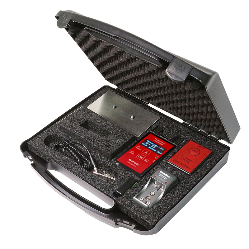 Elektrofeldmeter EP-EFM 825 mit Zubehörset CPS