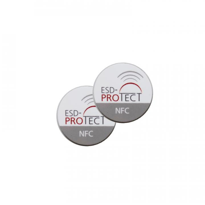 EP1502004 NTAG 215 NFC Transponder rund