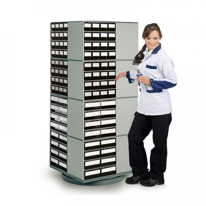 EP0803007 ESD-Drehstaender fuer 16 Magazine 0830-1630 ESD