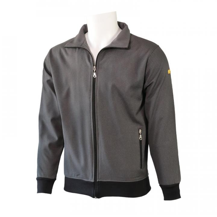 EP1003028 PROTEX R Premium ESD-Twin-Lay Jacke grau-schwarz 1