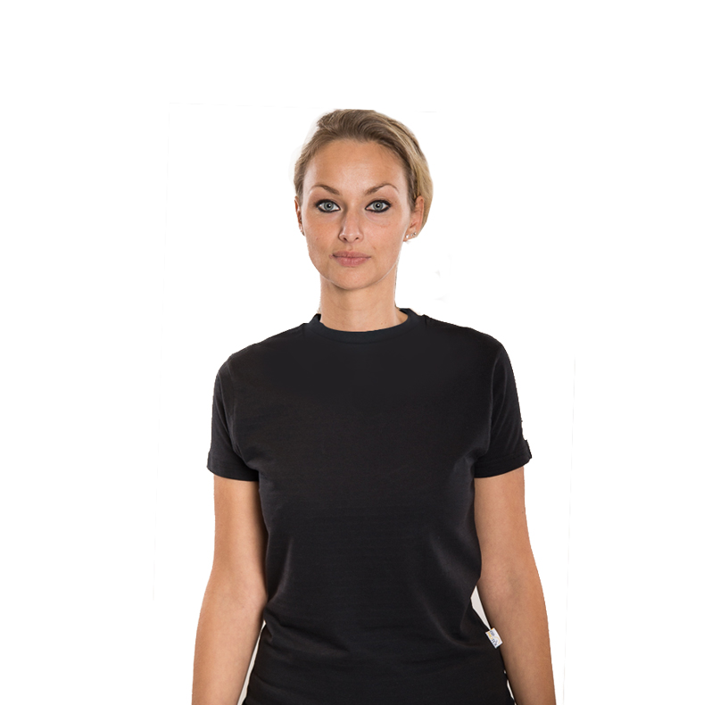 EP1001174-ESD-T-Shirt-Damen-Rund-schwarz