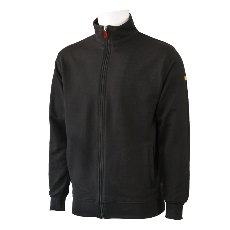 EP1003157-PROTEX-ESD-Active-Sweatjacke-Schwarz-Stehkragen