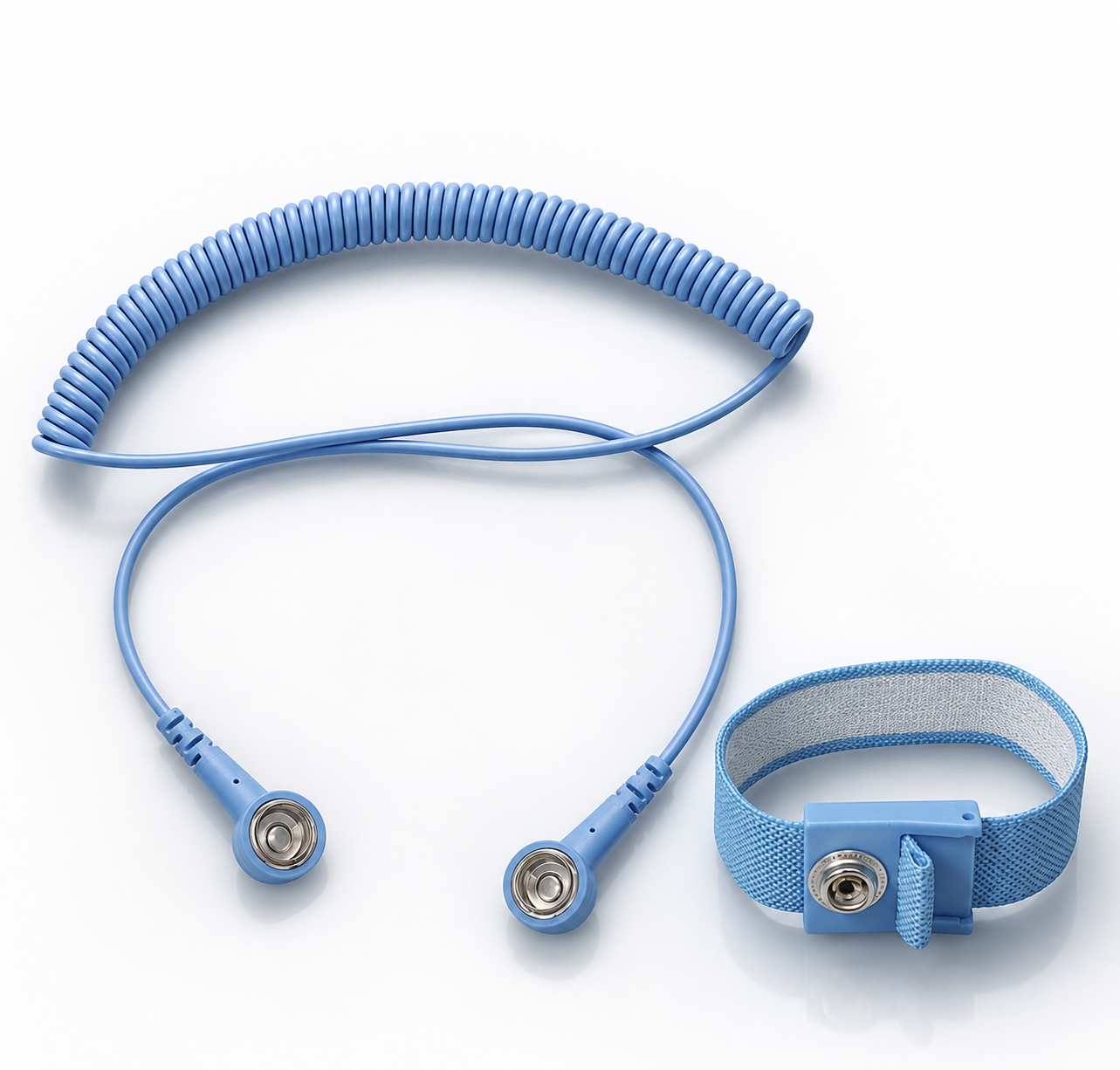 ESD-Handgelenkband-Set mit ESD-Spiralkabel