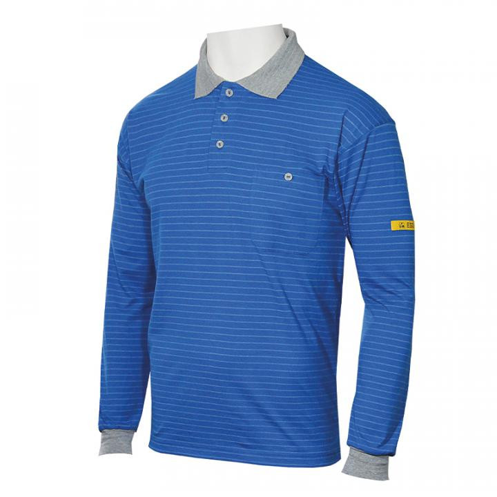EP1002286 CONDUCTEX R ESD-Polo-Shirt Unisex Langarm