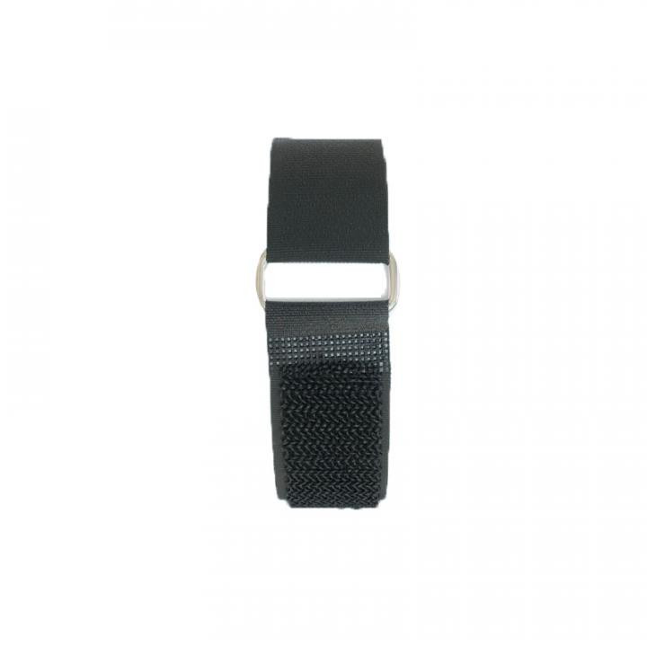 EP0709004 Klettband 50 cm schwarz Metallschnalle