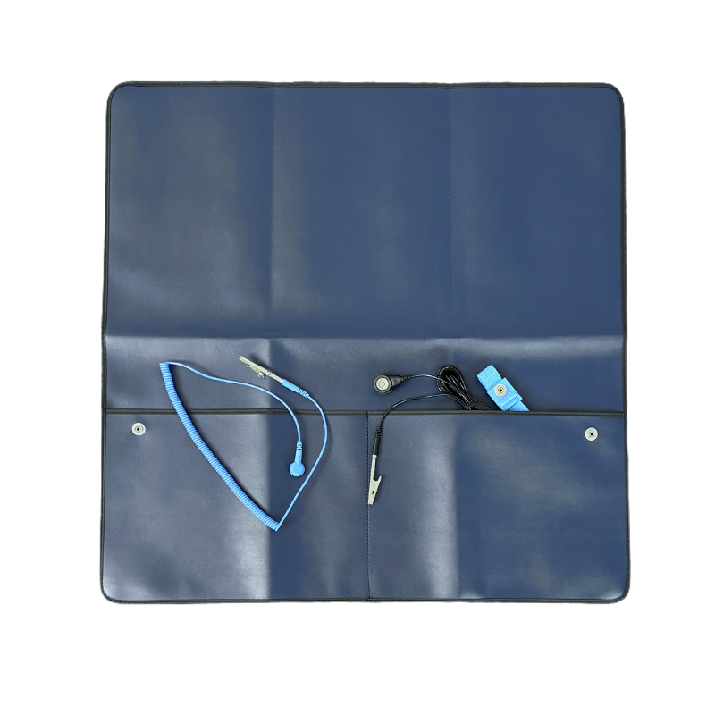 Service-Tisch-Set, 600 x 600 mm, dunkelblau