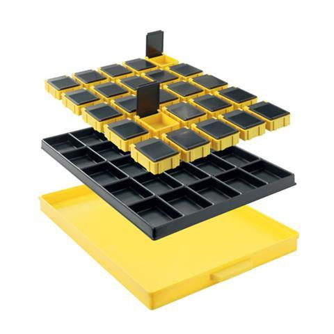 EP0710002 Schubfaecher gelb mit SMD Klappboxen