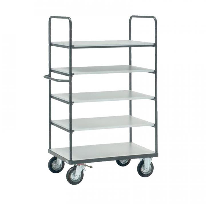 EP0806052 ESD-Etagenwagen mit 5 Boeden Hoehe 1 80 m 1 EP0806052 ESD-Etagenwagen mit 5 Boeden Hoehe 1 80 m 1