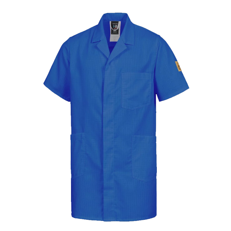 EP1004523-EP1004522-NAPTEX-ESD-UNISEX-KURZARM-ROYALBLAU-FRONTAL