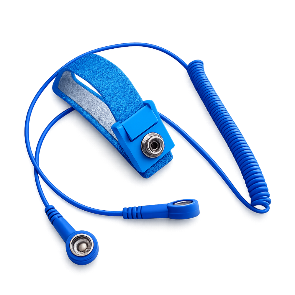 ESD-Handgelenkband-Set mit ESD-Spiralkabel