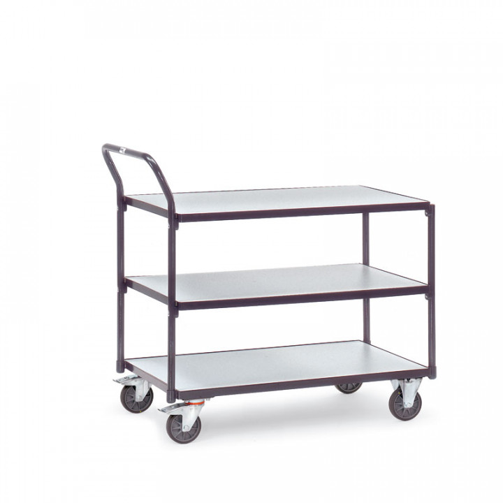 ESD-Tischwagen 1000x600 mm, 3 Böden