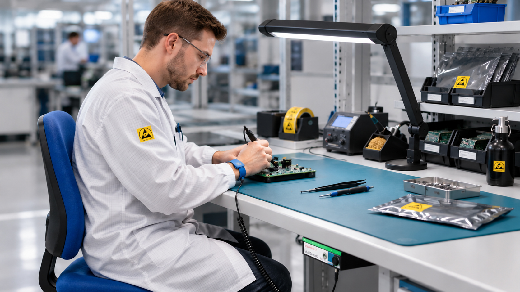 Wissen--ESD-Arbeitsplatz