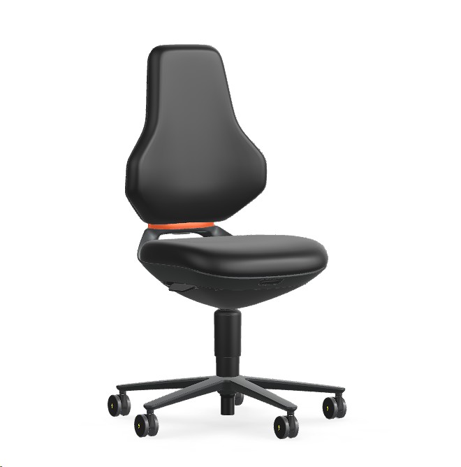 Kunstleder ESD schwarz