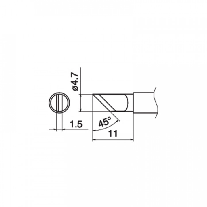 CE0103001 HAKKO Loetspitzen T15 fuer FX 951 FM 2028 11