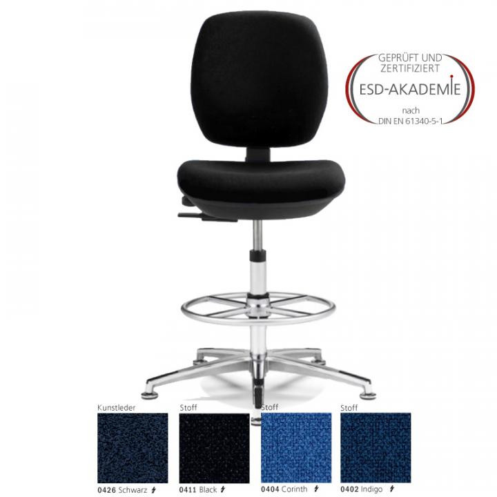 EP0805026 ERGO 400 ST COUNTER ESD-Stuhl