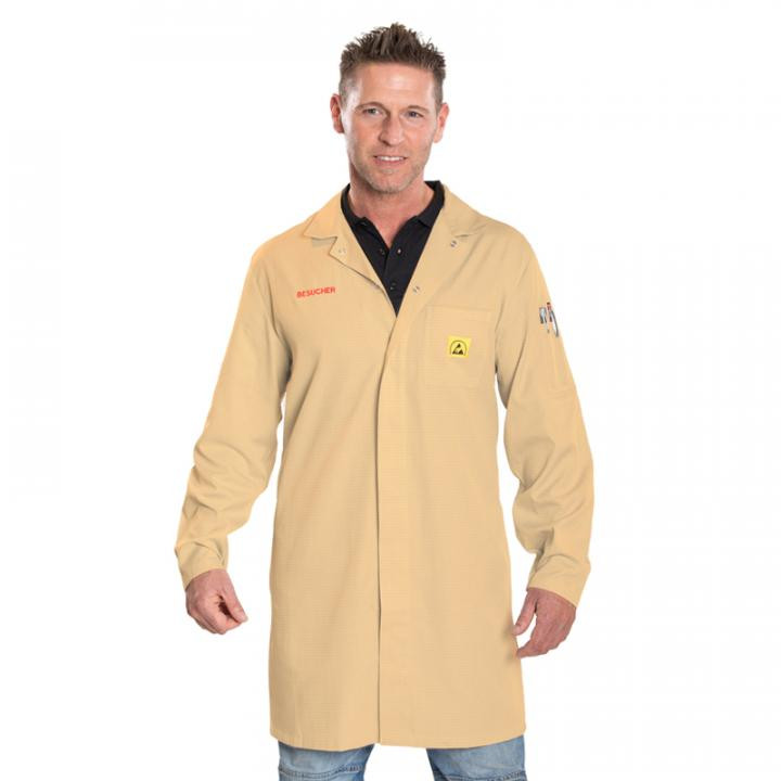 EP1004050 PROTEX R ESD-Besucherkittel gelb 1