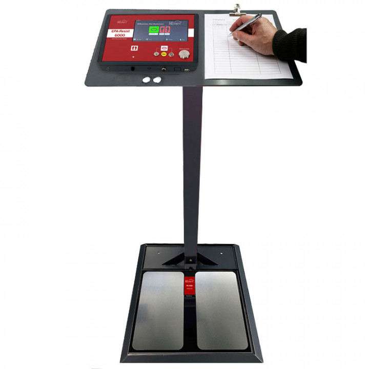 EP0206071 Standfuss mit Halteplatte fuer EPA-RESIST 6000 A4