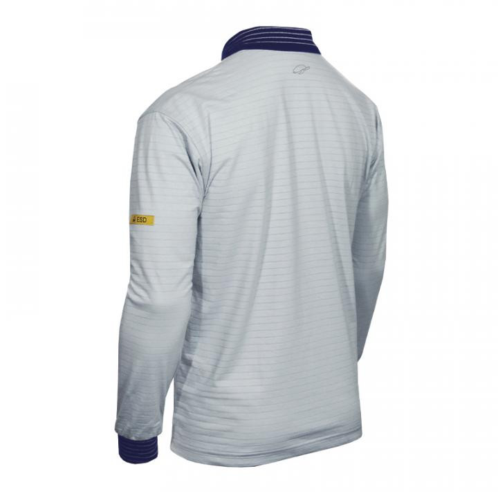 EP1002286 CONDUCTEX R ESD-Polo-Shirt Unisex Langarm 2