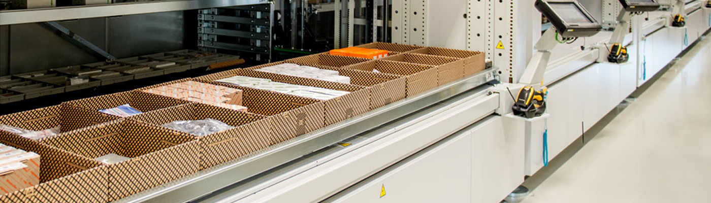 Verpackung-Fliessband