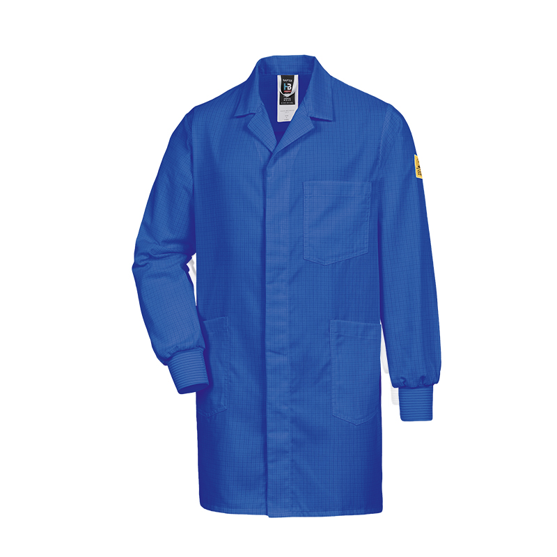 EP1004542-ESD-Mantel-Naptex-blau-unisx-mit-Strickbund-vorderseite
