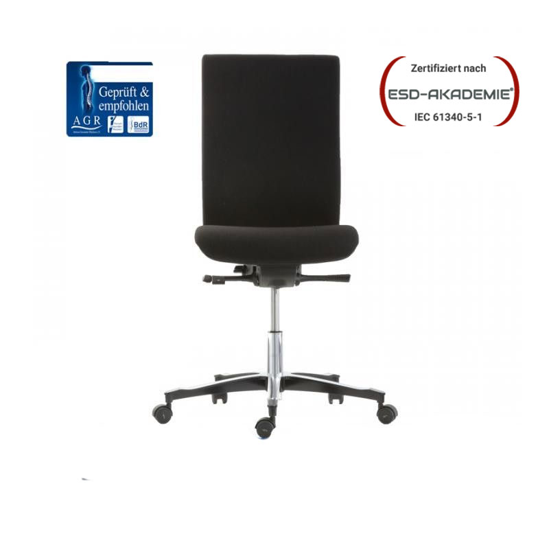 EP0805111 ESD-Drehstuhl ERGO QUADRA QS