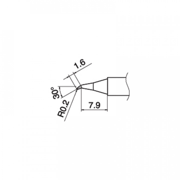 CE0103001 HAKKO Loetspitzen T15 fuer FX 951 FM 2028 8