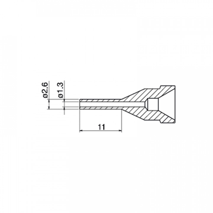 CE0103364 HAKKO Entloetduesen N61 fuer FR-301 12