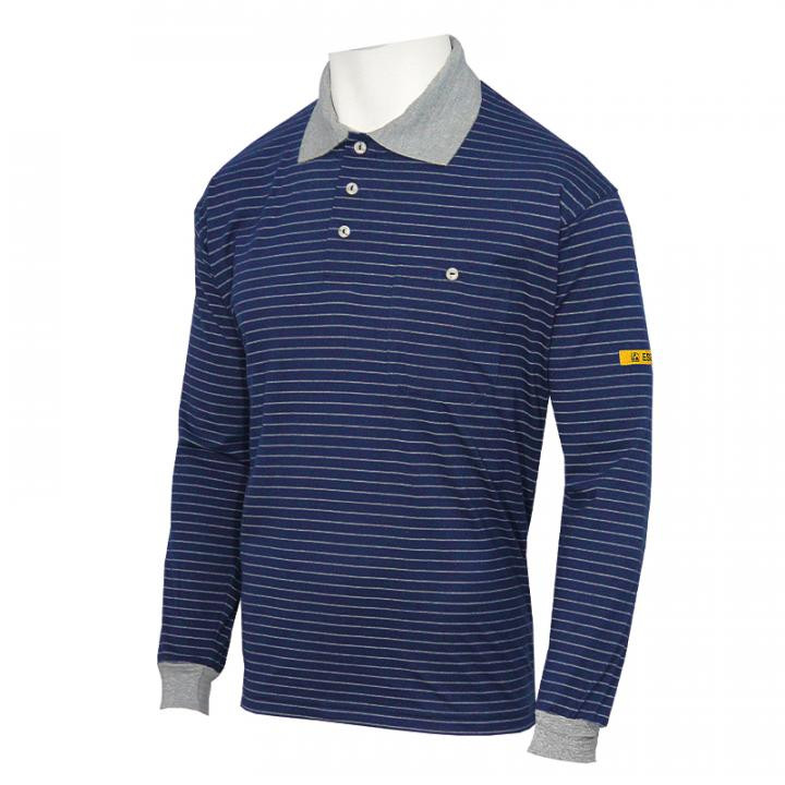 EP1002286 CONDUCTEX R ESD-Polo-Shirt Unisex Langarm 4