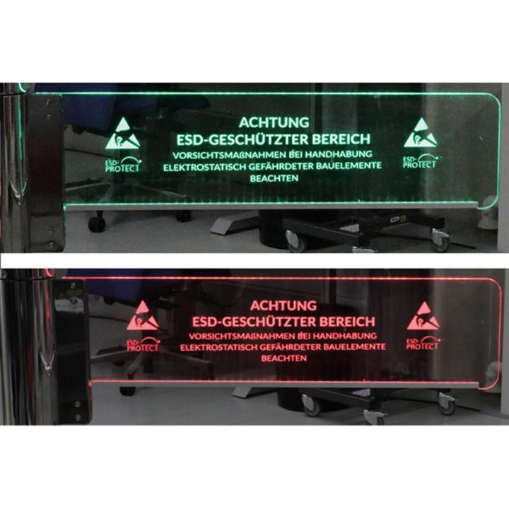 EP0301032 Schwenkbuegel mit LED fuer Buegelsperre