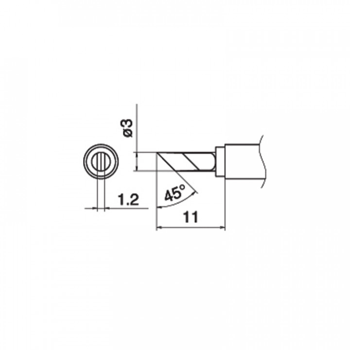 CE0103001 HAKKO Loetspitzen T15 fuer FX 951 FM 2028 12