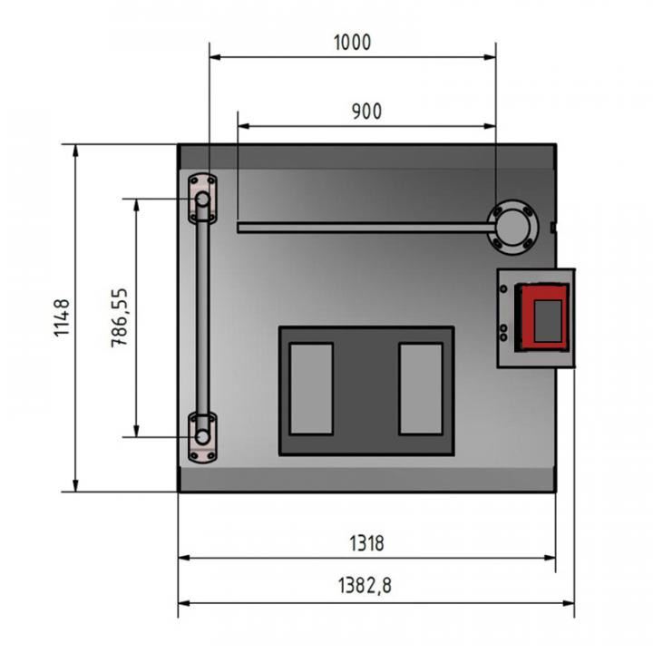 EP0301051 Eingangsanlage Protect Gate Komplettsystem 6