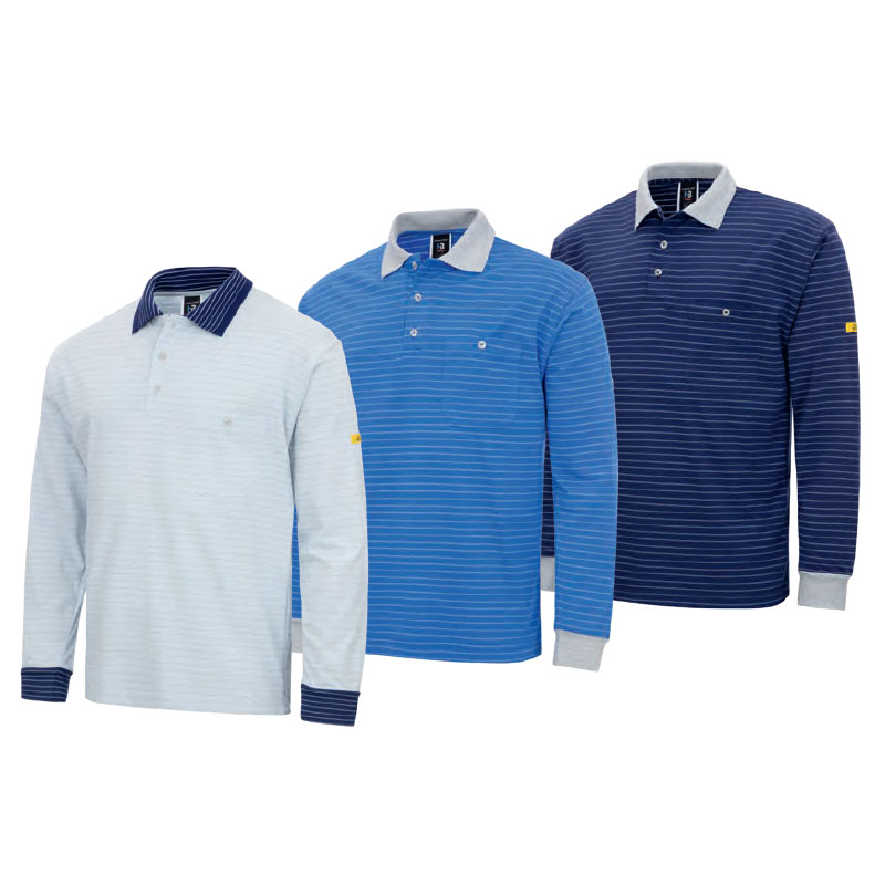 EP1002286-ESD-Polo-Shirt-CONDUCTEX-Langarm