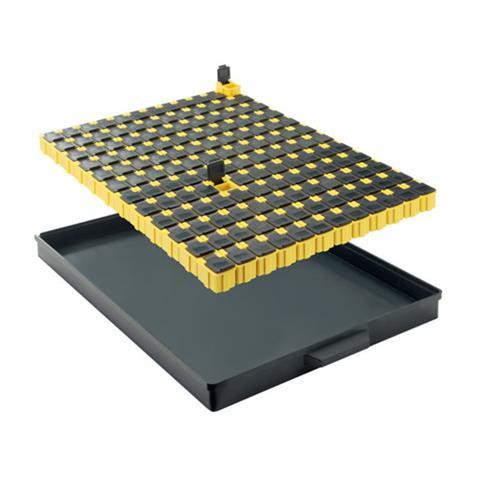 EP0710003 Schubfaecher schwarz mit SMD-Klappboxen 2