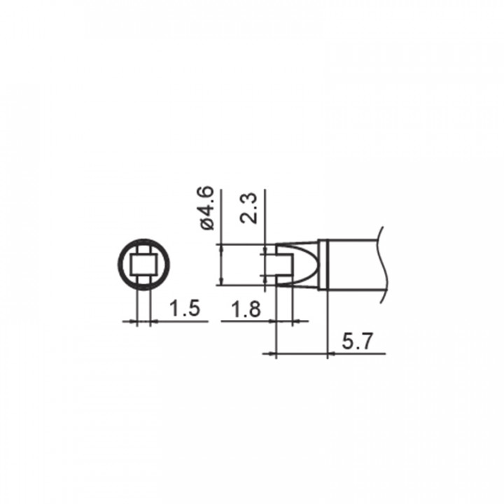 CE0103001 HAKKO Loetspitzen T15 fuer FX 951 FM 2028 14