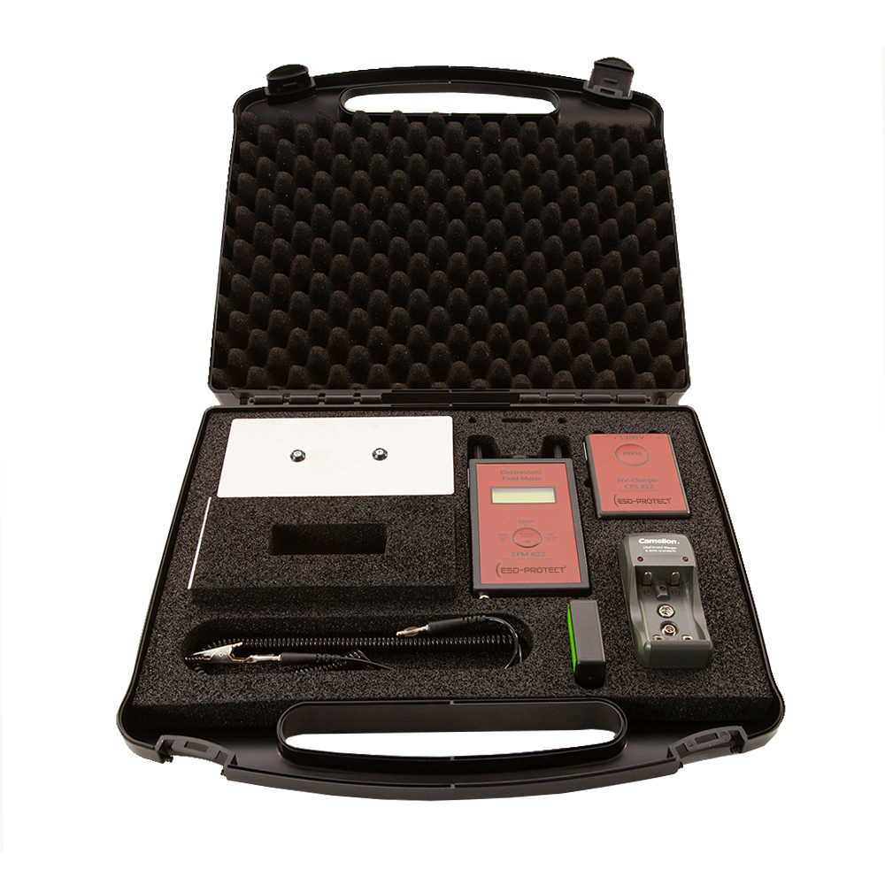 EP0201014-Charge-Plate-mit-HV-Geber-Kofferset 663 EP0201014-Charge-Plate-mit-HV-Geber-Kofferset 663