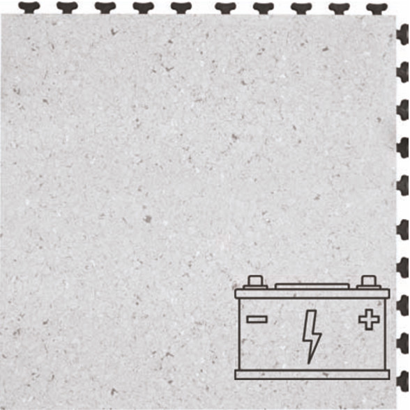 EP0502045 ESD-ProFloor Bodenpuzzle PF 105B Batterie-Handling