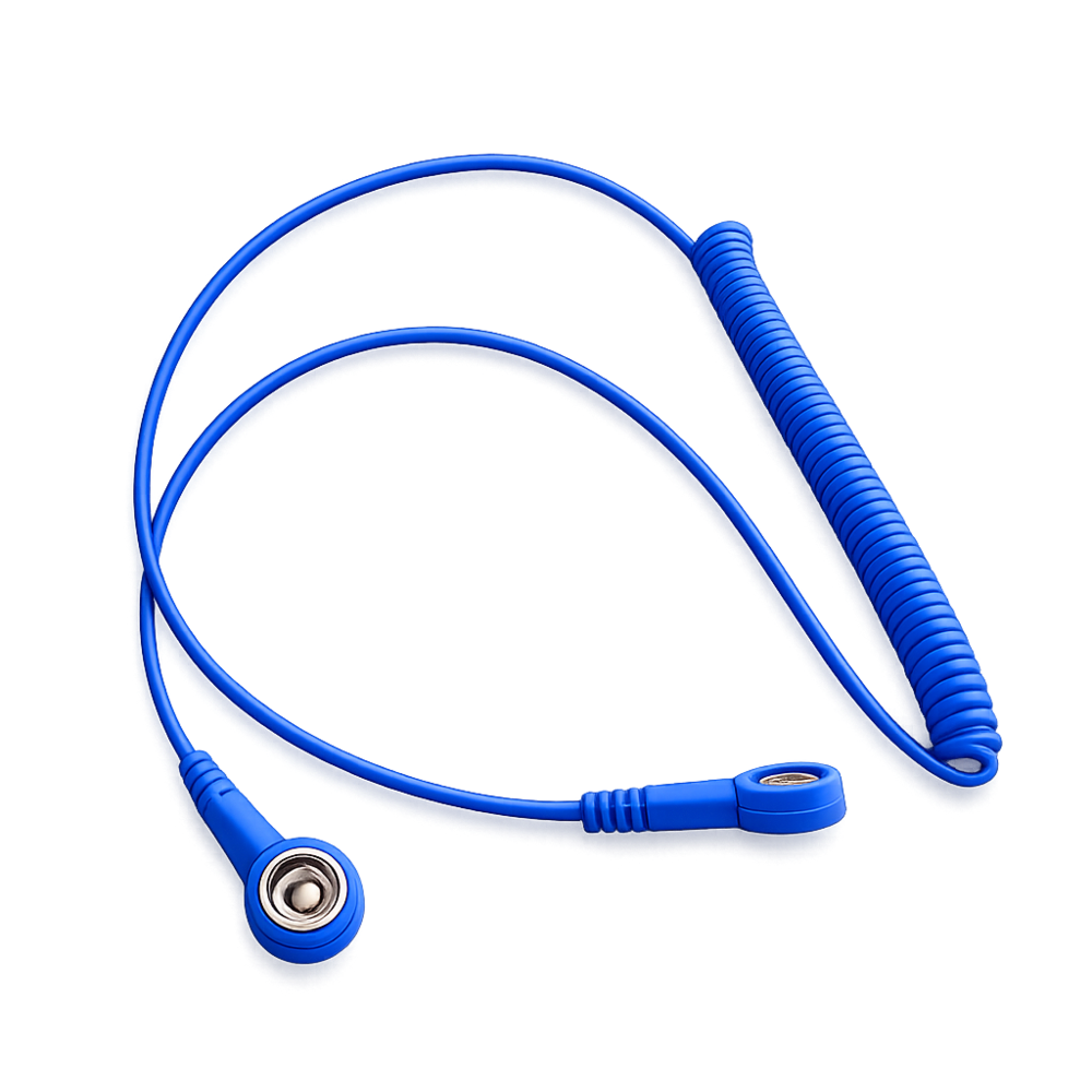 Standard Spiralkabel blau